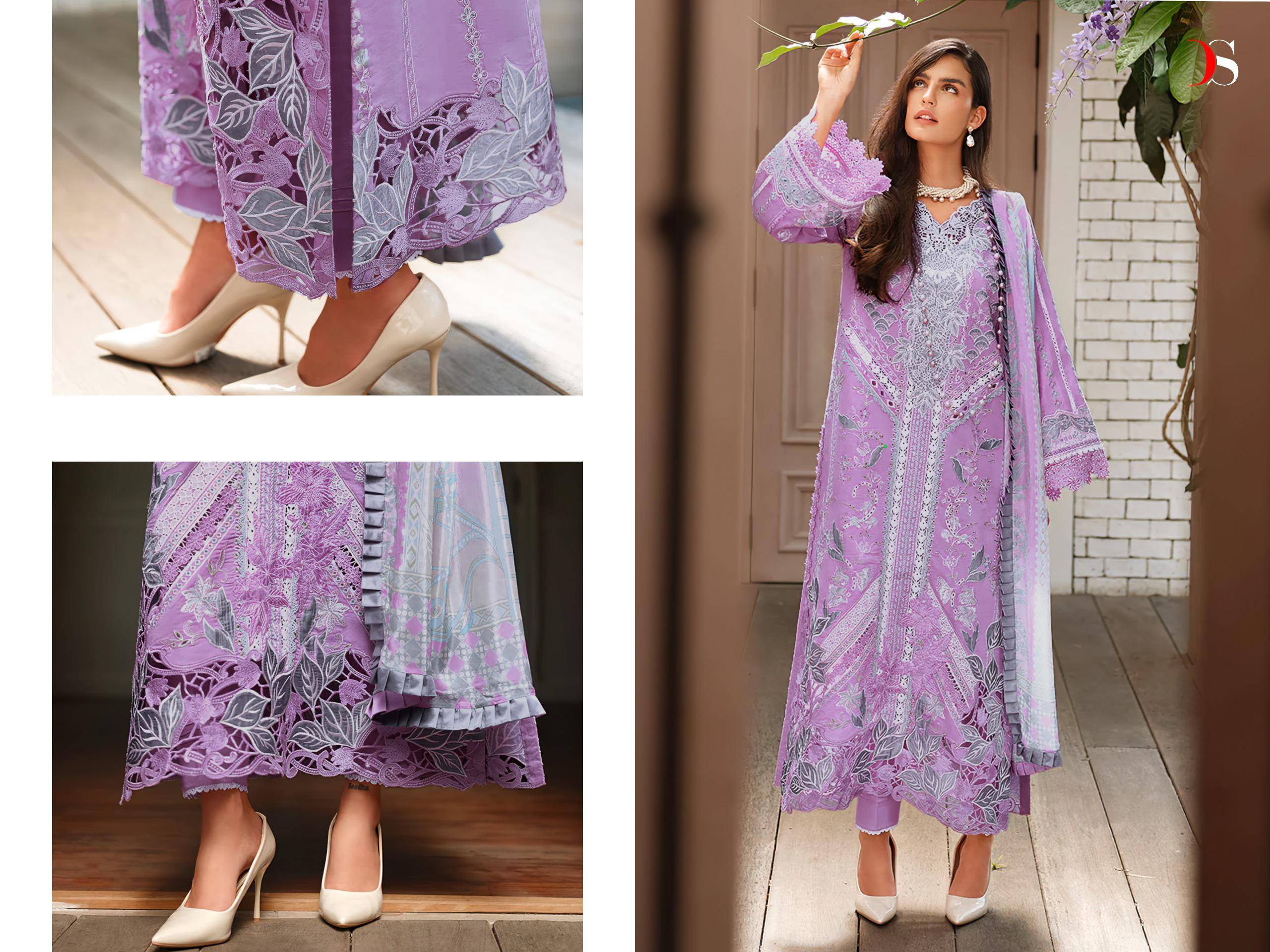MUSHQ vol.4 DEEPSY SUITS 2031 To 2036 Series Beautiful Pakistani Suits Wear Pure cotton Embroidered Dresses At Wholesale Price